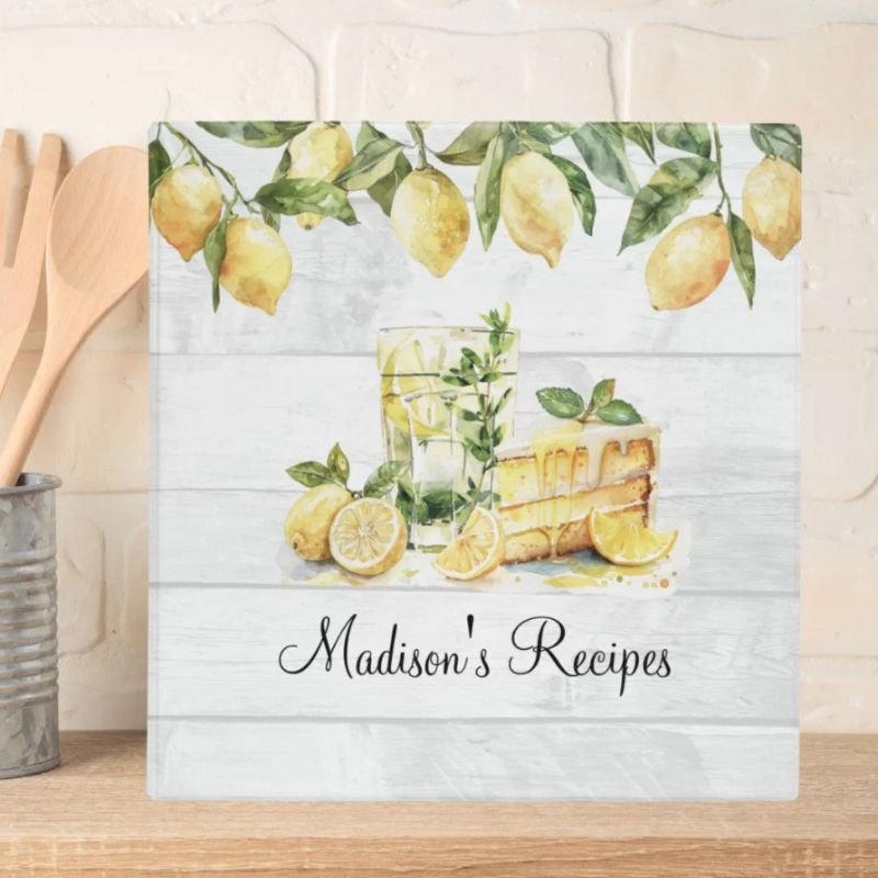Yellow Summer Lemon Personalized Recipe