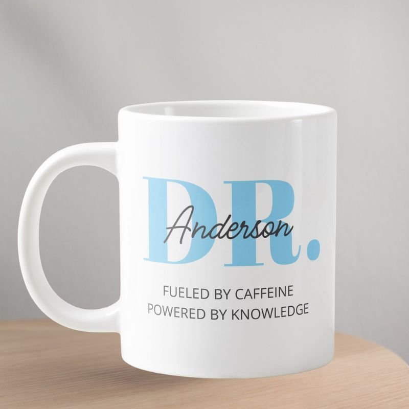 Personalized Name Funny Quote Doctor Graduation Giant Coffee Mug