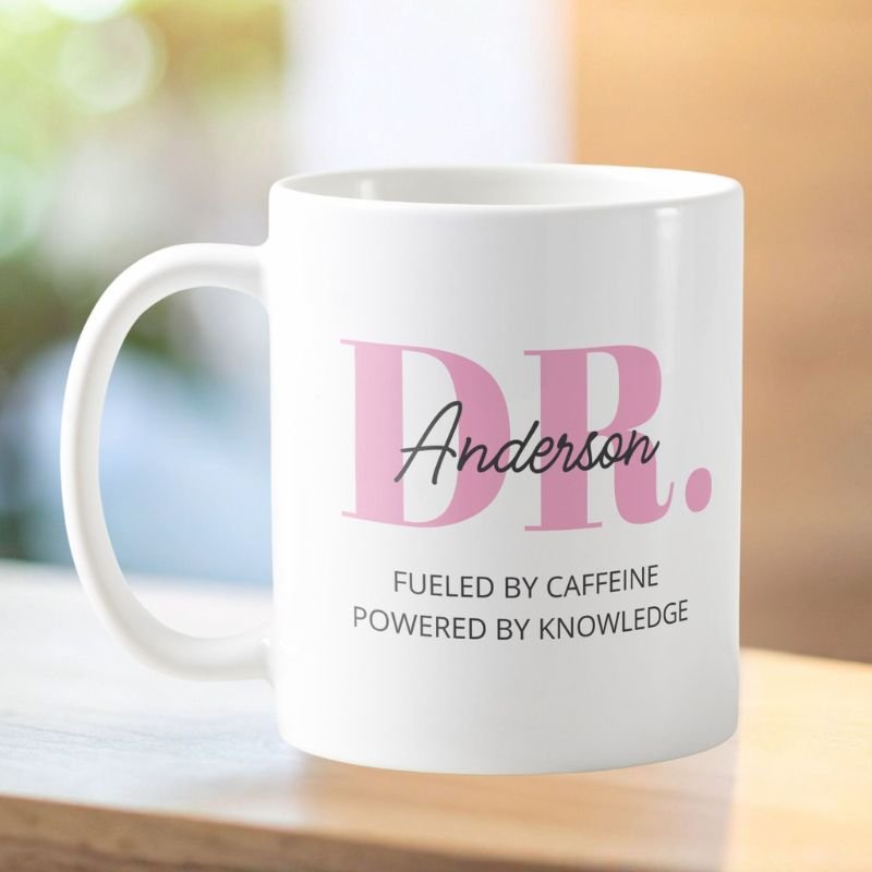 Personalized Name Funny Quote Doctor Graduation Coffee Mug